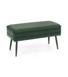 Bench VELVA dark green order